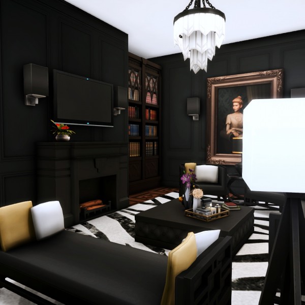  Simsational designs: Goth Manor   A home makeover