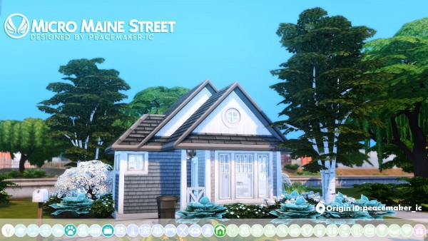  Simsational designs: Maine Street Living   Micro, Tiny and Small Home Series