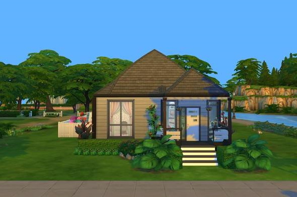  Luniversims: Challenge tiny house by HollyVodka