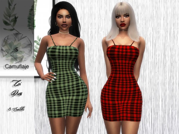  The Sims Resource: Dress JII by Viy Sims