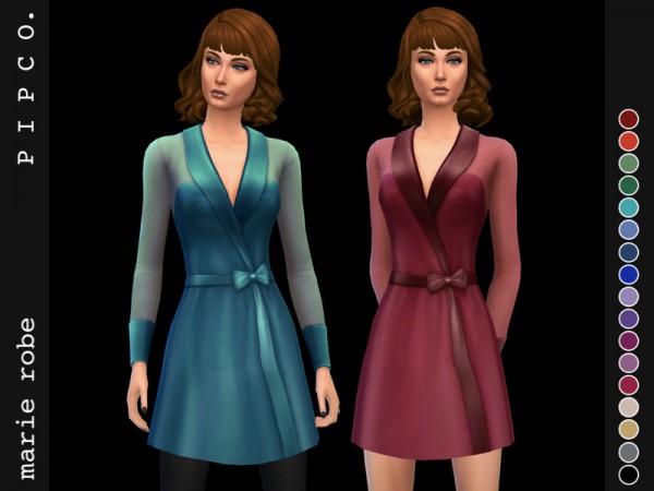  The Sims Resource: Marie dress by Pipco
