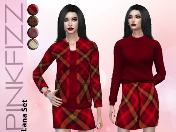  The Sims Resource: Lana Set by Pinkfizzzzz
