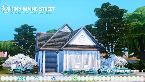  Simsational designs: Maine Street Living   Micro, Tiny and Small Home Series