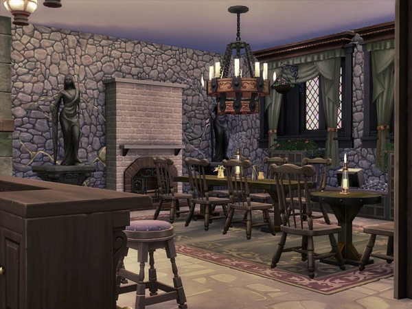  The Sims Resource: STACH   Restaurant by marychabb