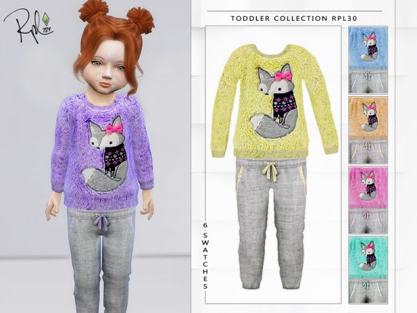  The Sims Resource: Toddler Outfit Collection RPL30 by RobertaPLobo