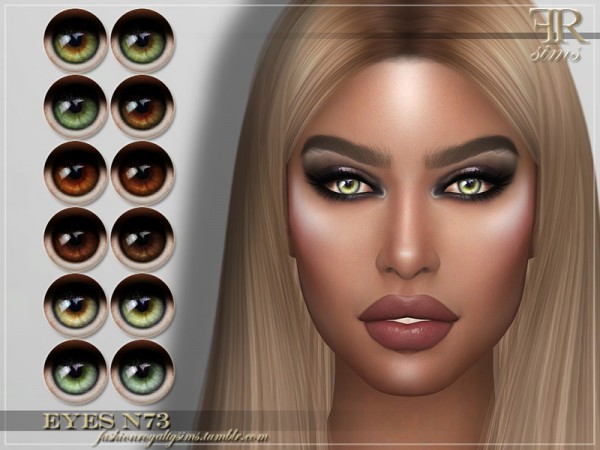  The Sims Resource: Eyes N73 by FashionRoyaltySims