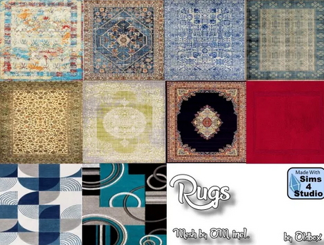  All 4 Sims: Rugs by Oldbox