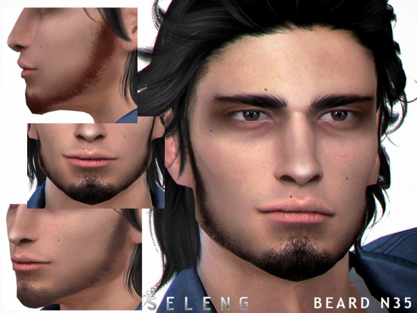  The Sims Resource: Beard N35 by Seleng