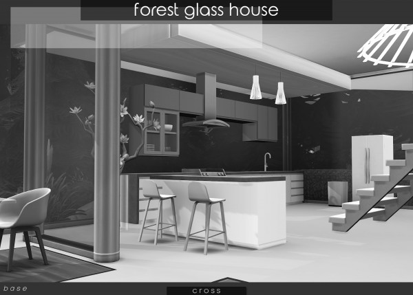  Cross Design: Forest Glass House
