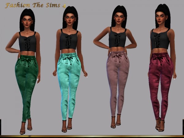  The Sims Resource: Rafaella pants by LYLLYAN