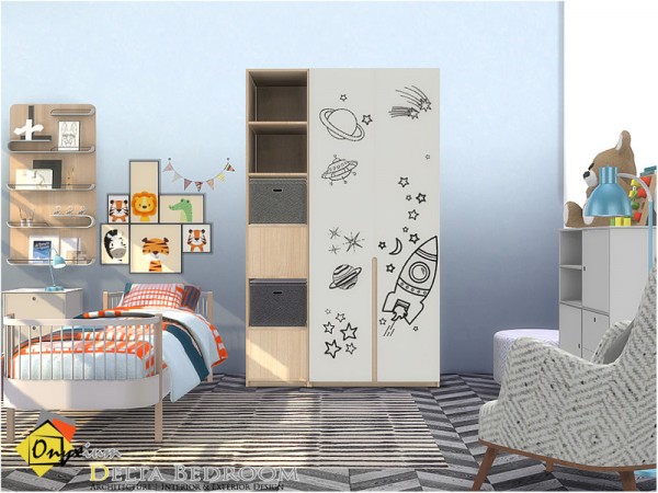  The Sims Resource: Delta Bedroom by Onyxium