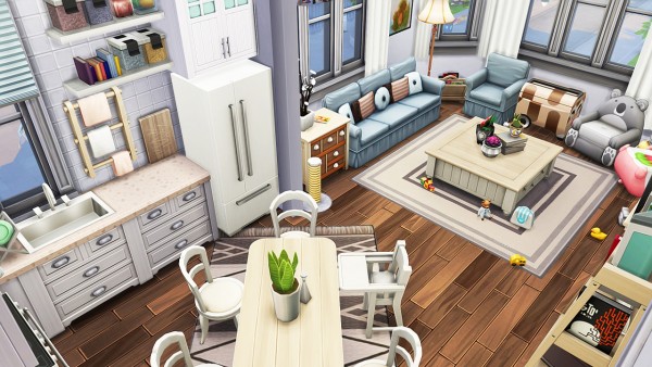 Aveline Sims Single Mom With 5 Kids Apartment • Sims 4 Downloads