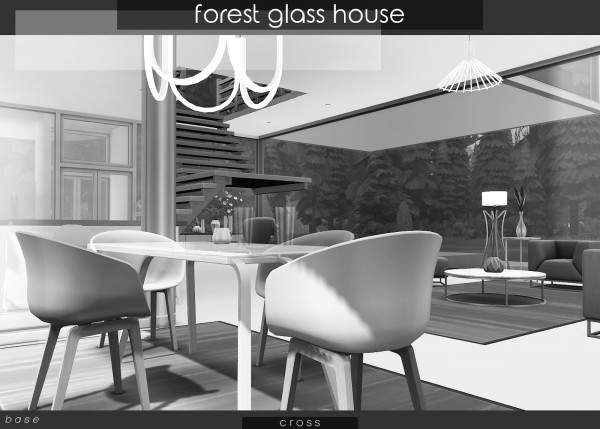  Cross Design: Forest Glass House