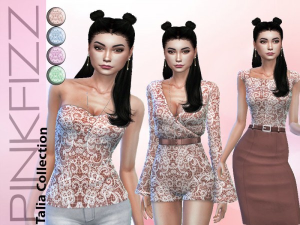  The Sims Resource: Talia Collection by Pinkfizzzzz