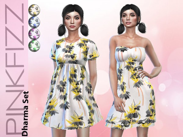  The Sims Resource: Dharma Set by Pinkfizzzzz