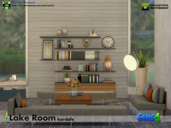  The Sims Resource: Lake Room by kardofe