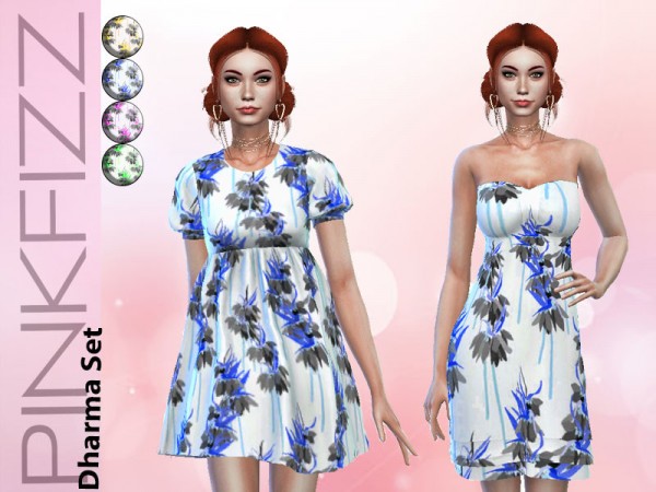  The Sims Resource: Dharma Set by Pinkfizzzzz