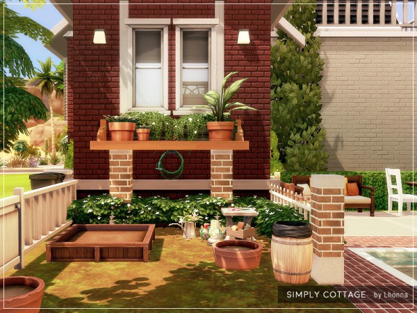  The Sims Resource: Simply Cottage by Lhonna