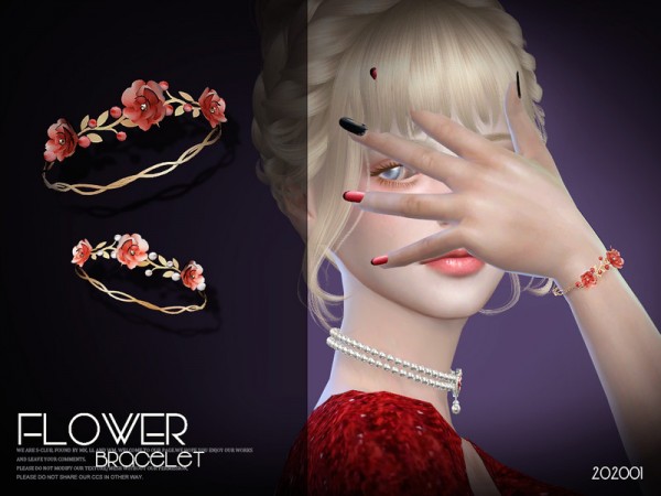  The Sims Resource: Bracelet 202001 by S Club
