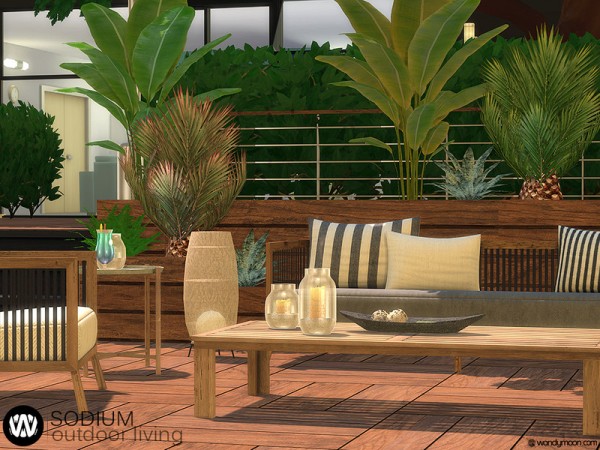 The Sims Resource: Sodium Outdoor Living by wondymoon