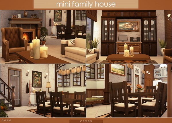  Cross Design: Mini Family House