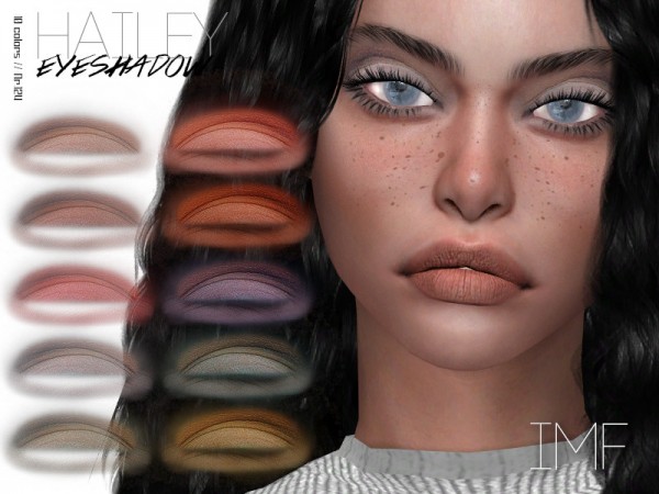  The Sims Resource: Hailey Eyeshadow N.124 by IzzieMcFire