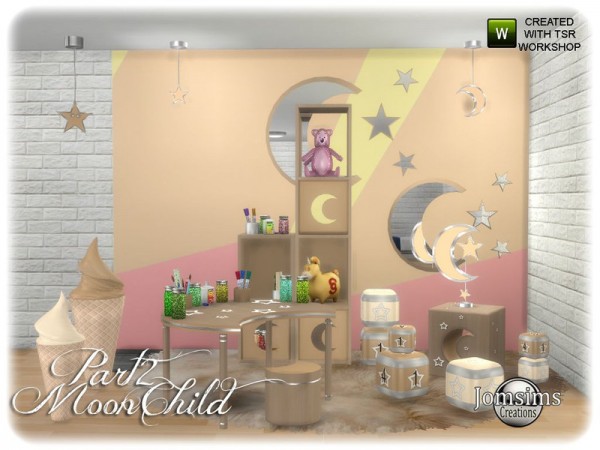  The Sims Resource: Moonchild kids bedroom part 2 by jomsims