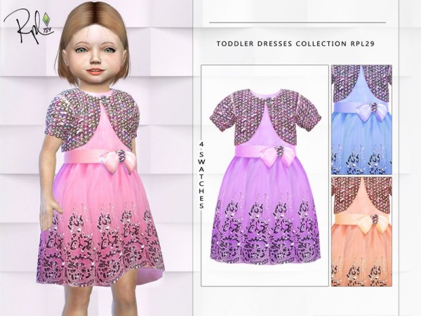  The Sims Resource: Toddler Dresses Collection RPL29 by RobertaPLobo