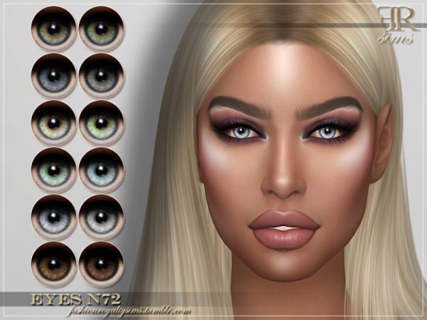  The Sims Resource: Eyes N72 by FashionRoyaltySims