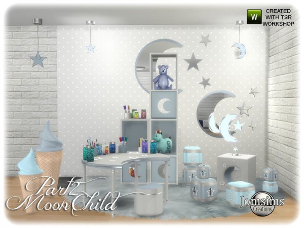  The Sims Resource: Moonchild kids bedroom part 2 by jomsims
