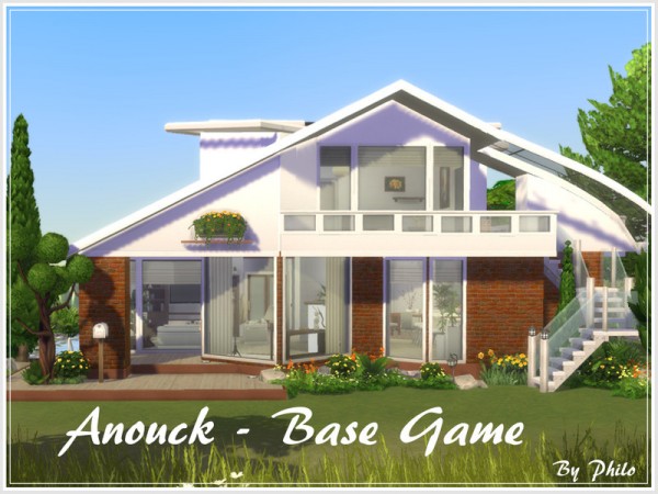  The Sims Resource: Anouck House no CC by philo