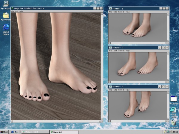  Magic Bot: Default Feet 5V Fix
