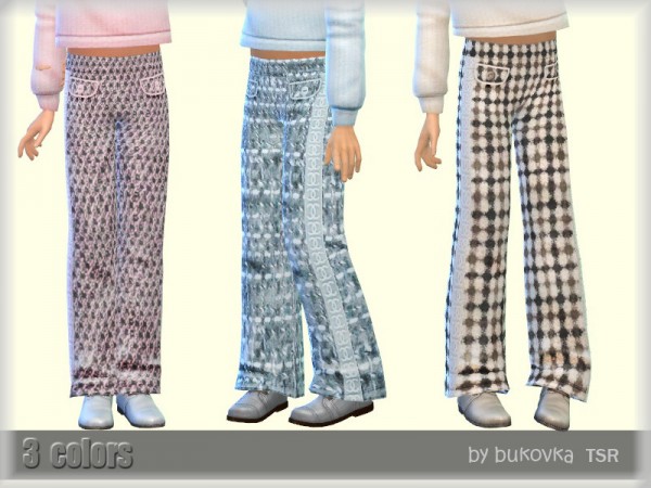  The Sims Resource: Boucle Pants by bukovka