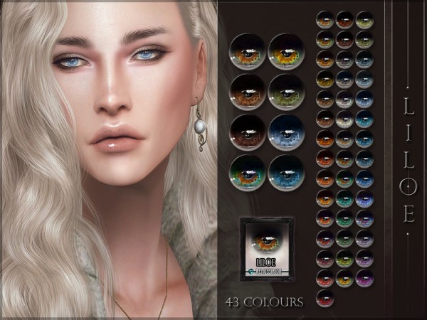  The Sims Resource: Liloe Eyes by RemusSirion