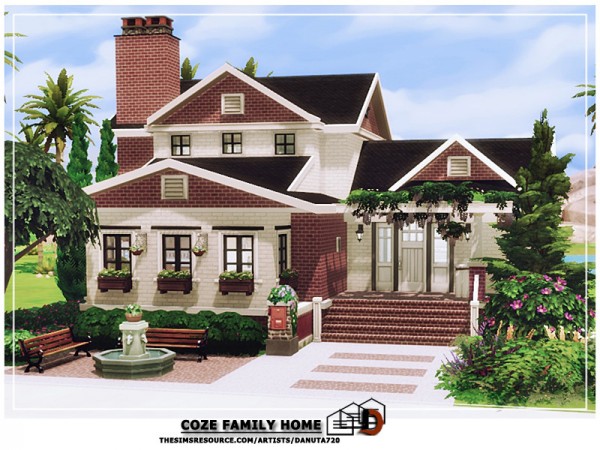  The Sims Resource: Coze family home by Danuta720