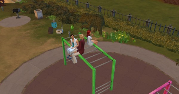  Mod The Sims: Everyone Can Play on Playgrounds by tecnic