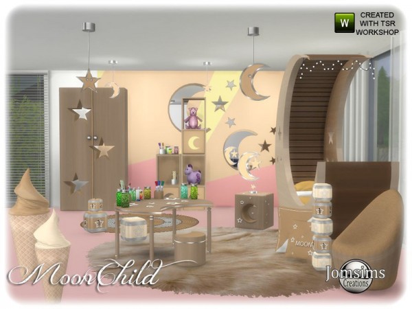  The Sims Resource: Moonchild kids bedroom by jomsims