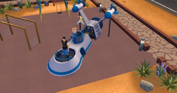  Mod The Sims: Everyone Can Play on Playgrounds by tecnic