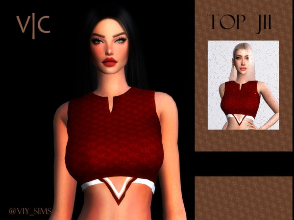  The Sims Resource: Top JII by Viy Sims
