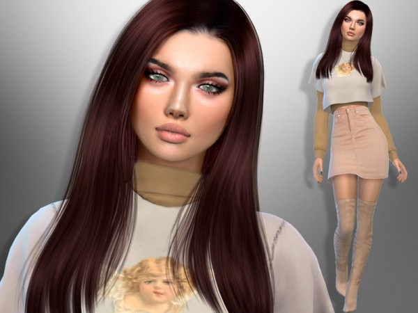  The Sims Resource: Barbara Lew by divaka45