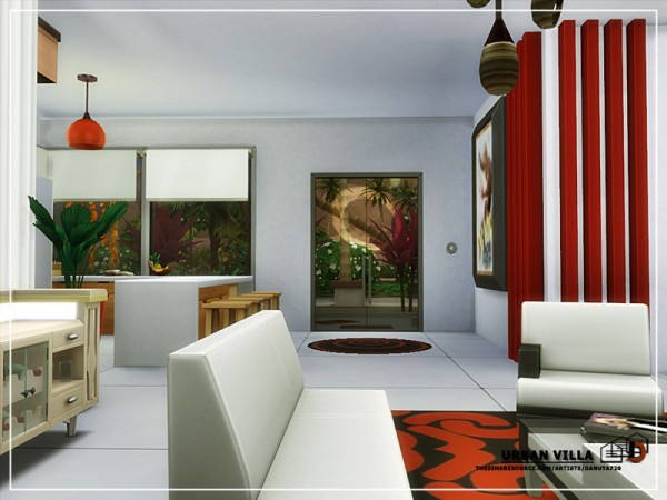  The Sims Resource: Urban Villa by Danuta720