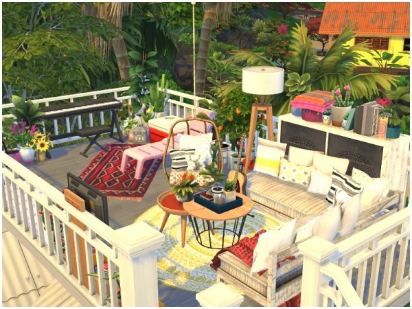 The Sims Resource: Tiny Pink Boho by lotsbymanal