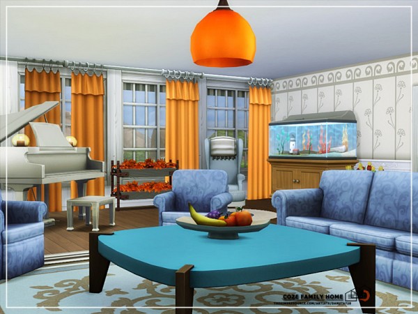 The Sims Resource: Coze family home by Danuta720