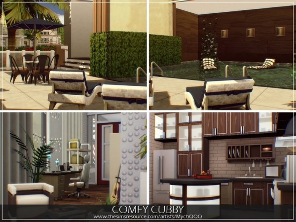  The Sims Resource: Comfy Cubby by MychQQQ