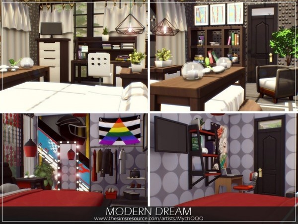  The Sims Resource: Modern Dream house by MychQQQ
