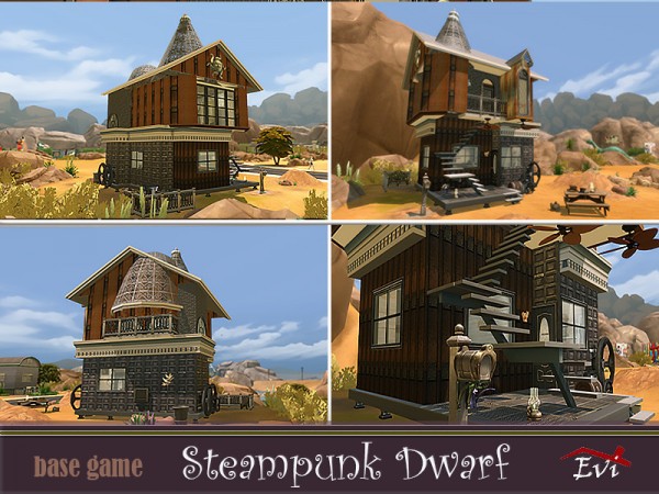  The Sims Resource: Steampunk dwarf by evi