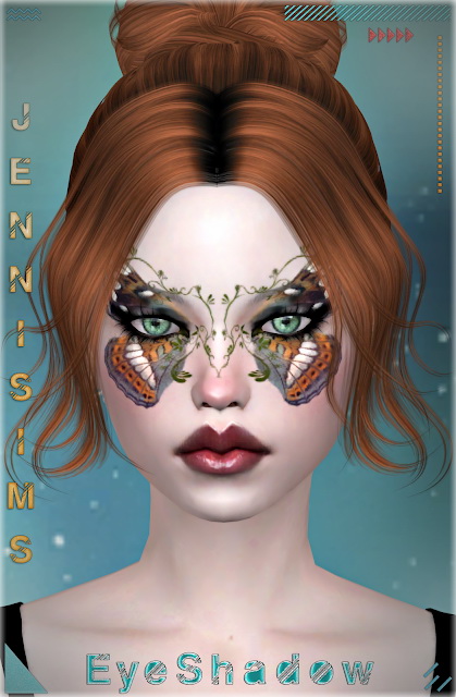 Jenni Sims: Eye Shadow Butterfly Garden