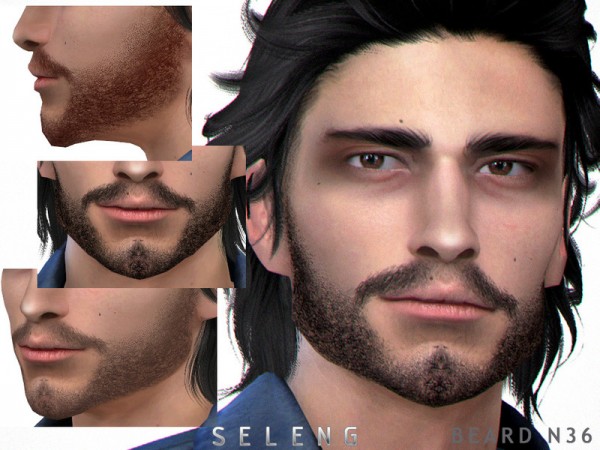  The Sims Resource: Beard N36 by Seleng