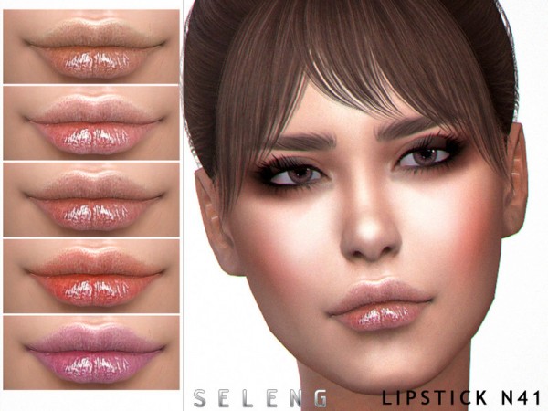  The Sims Resource: Lipstick N41 by Seleng