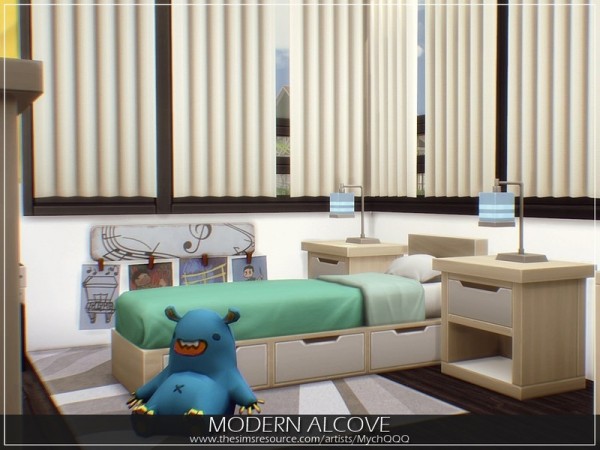  The Sims Resource: Modern Alcove home by MychQQQ